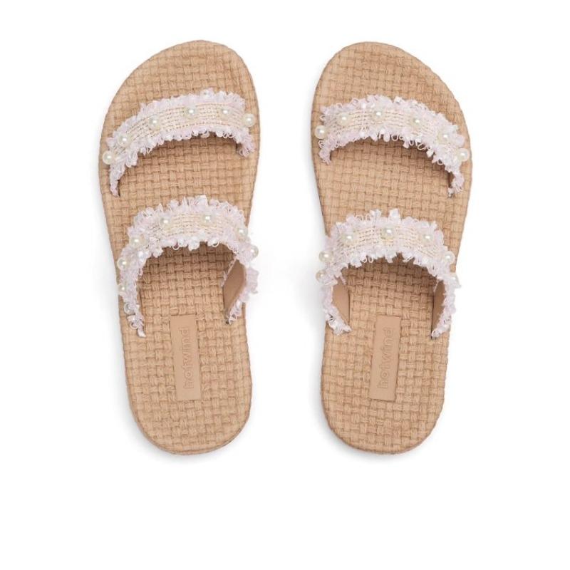 Модные летние женские шлепанцы, шлепанцы, однотонные пляжные слипоны, женские балетки, повседневные шлепанцы, уличные шлепанцы, шлепанцы, zapatillas mujer 35