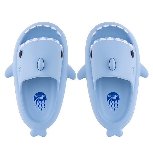 Шлепанцы MORIKI DORIKI Шлепанцы детские Морской монстрик голубой