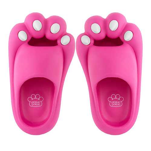 Шлепанцы MORIKI DORIKI Шлепанцы детские Лапки монстрика розовые